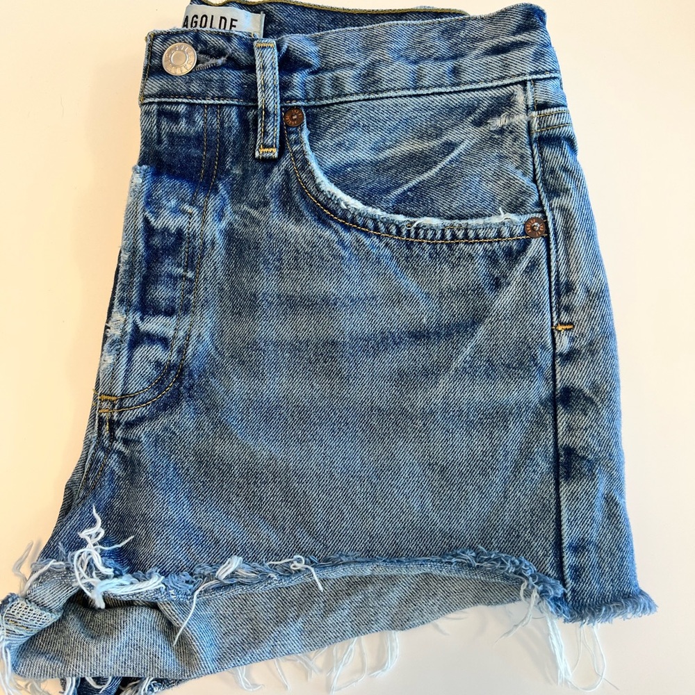 AGOLDE Parker Short in Swapmeet Dark